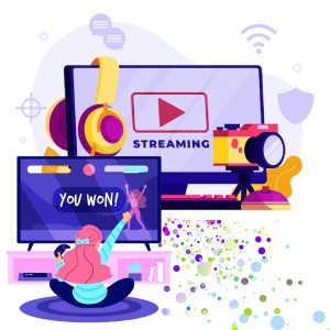 video and games streaming